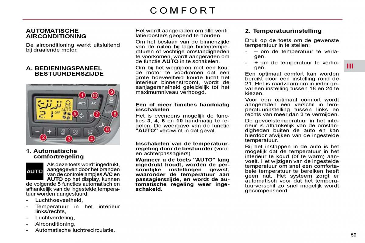 Citroen C4 Picasso I 1 owners manual handleiding / page 57