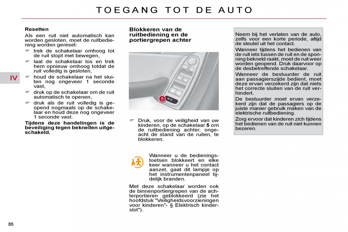 Citroen C4 Picasso I 1 owners manual handleiding / page 91