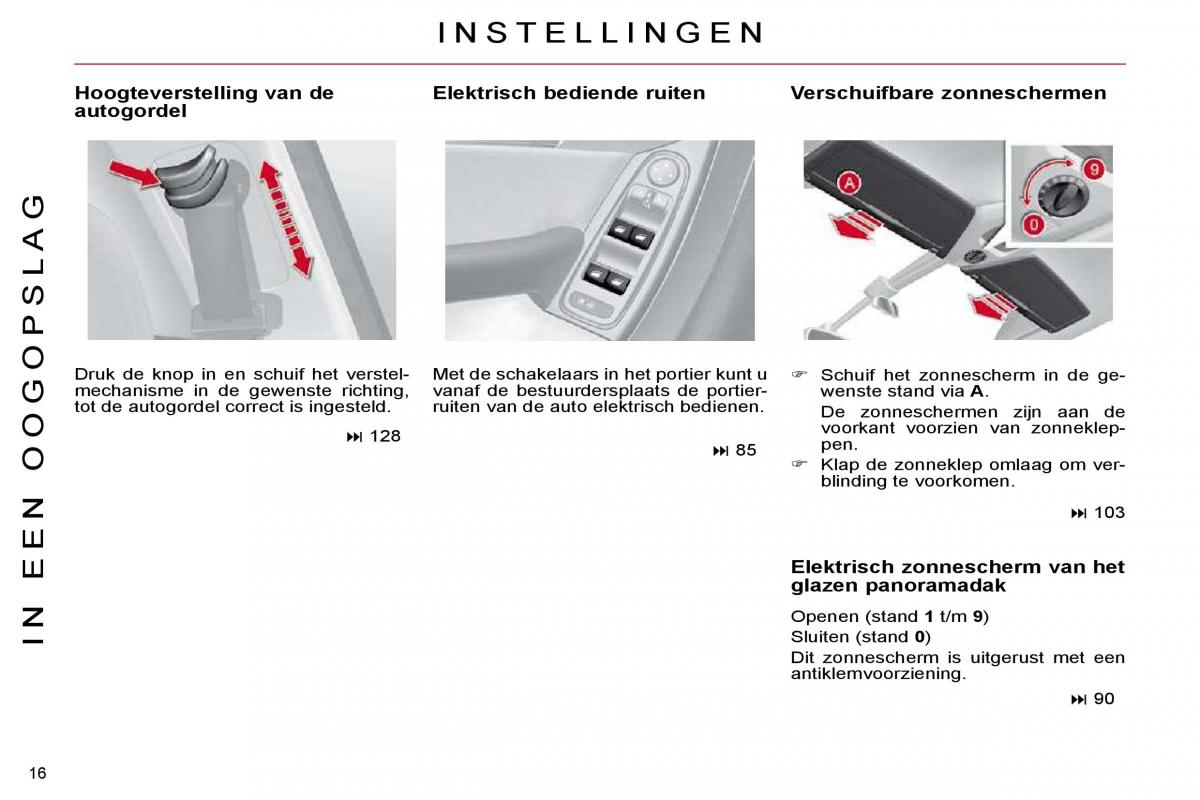 Citroen C4 Picasso I 1 owners manual handleiding / page 13