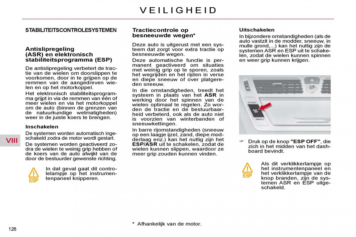 Citroen C4 Picasso I 1 owners manual handleiding / page 151