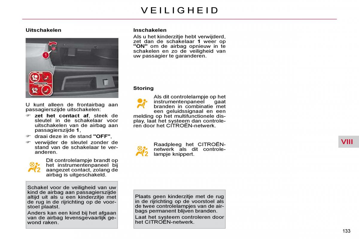 Citroen C4 Picasso I 1 owners manual handleiding / page 158