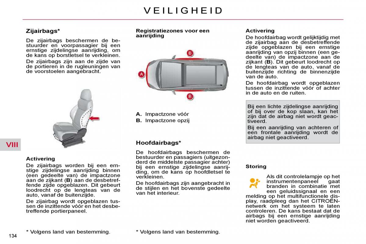 Citroen C4 Picasso I 1 owners manual handleiding / page 160