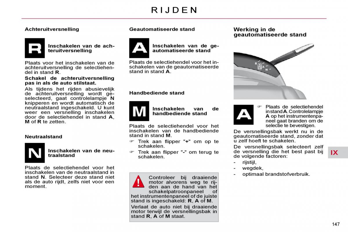 Citroen C4 Picasso I 1 owners manual handleiding / page 173