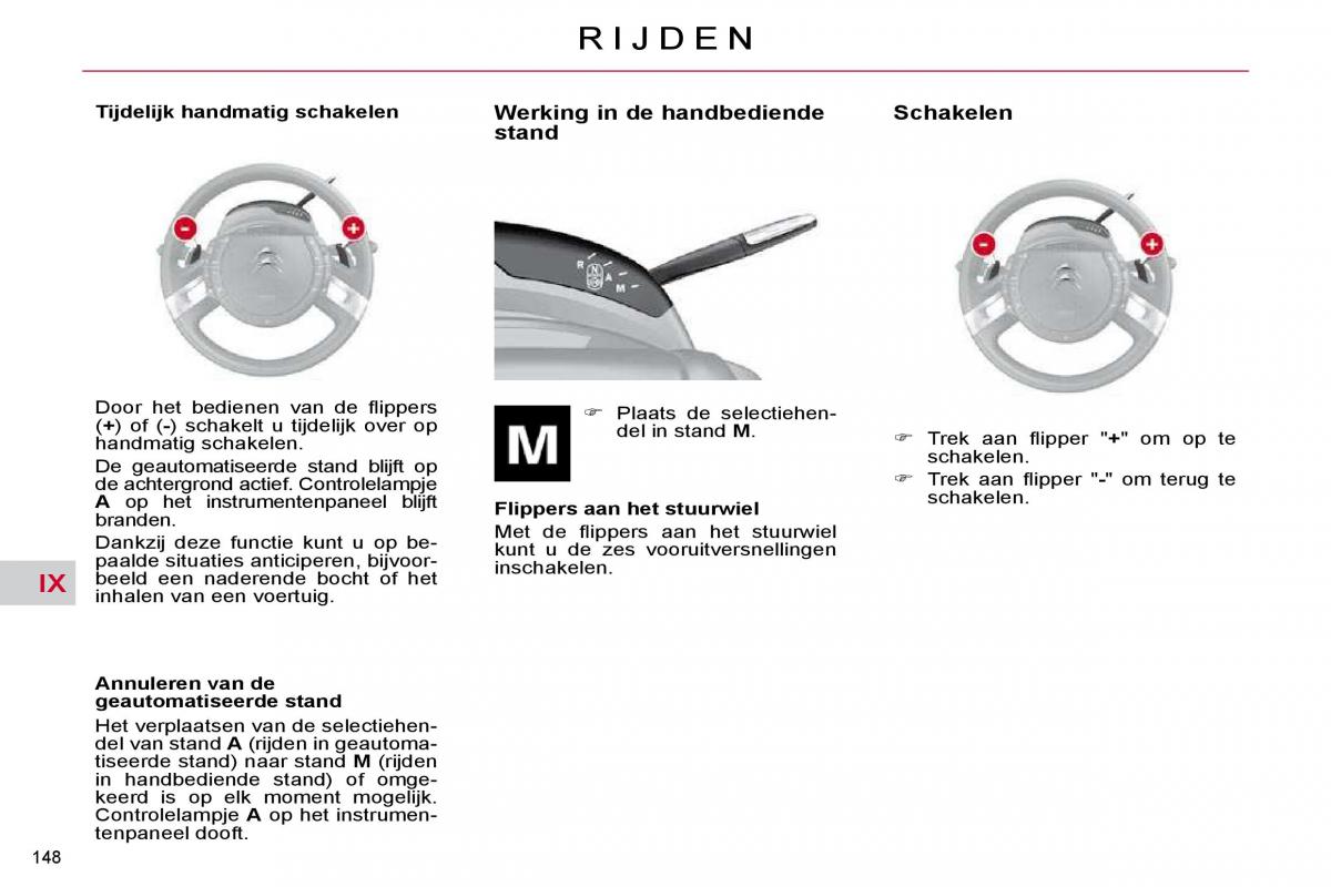 Citroen C4 Picasso I 1 owners manual handleiding / page 174