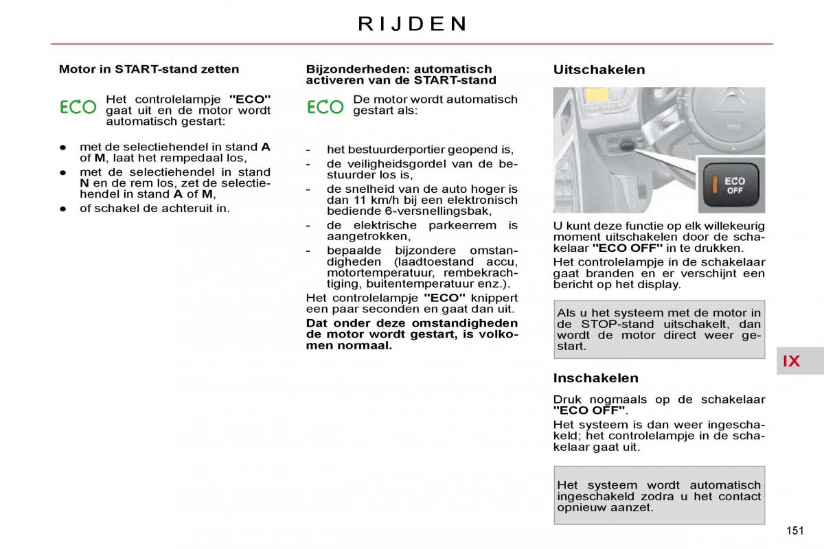 Citroen C4 Picasso I 1 owners manual handleiding / page 177