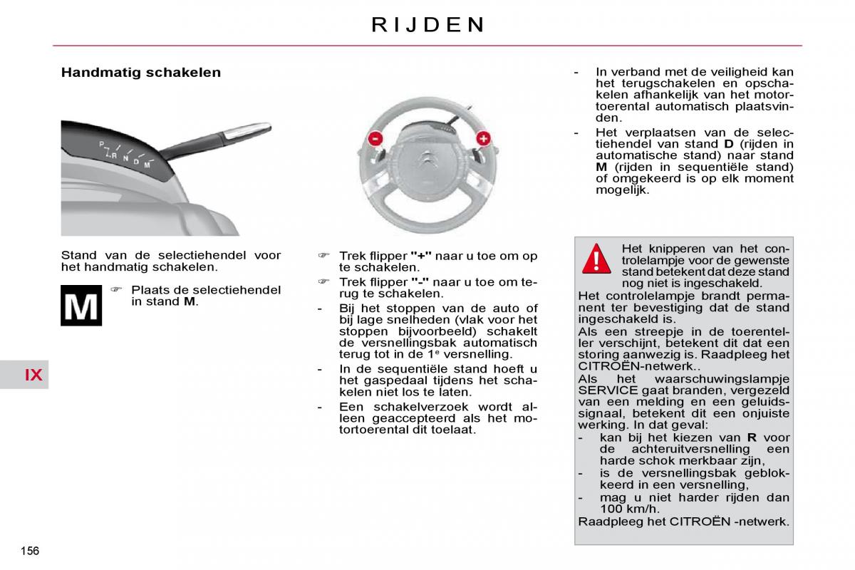 Citroen C4 Picasso I 1 owners manual handleiding / page 182