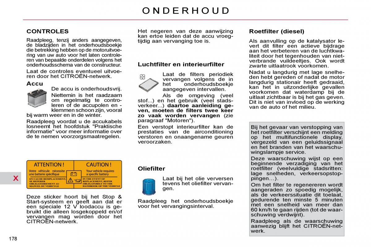 Citroen C4 Picasso I 1 owners manual handleiding / page 203