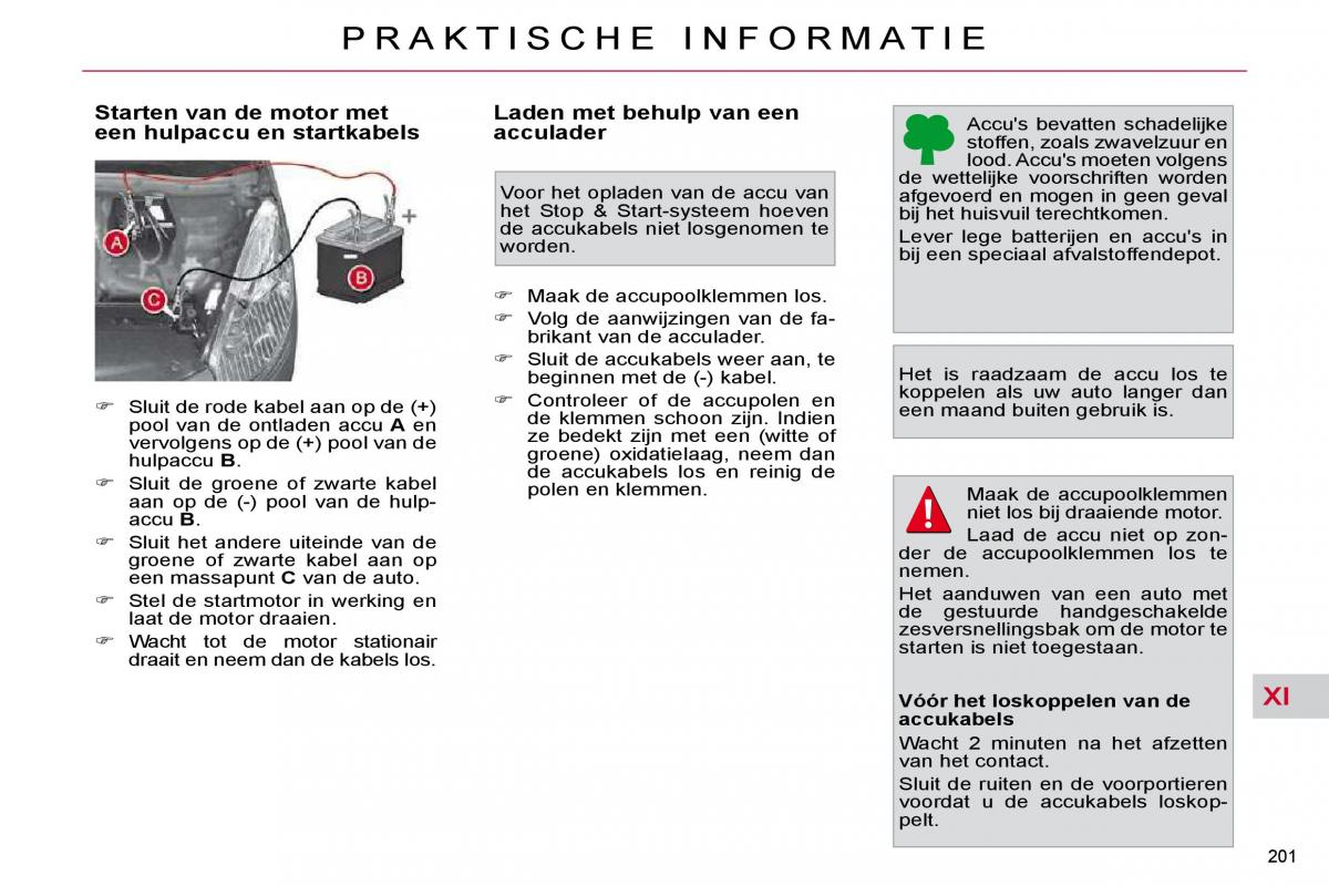 Citroen C4 Picasso I 1 owners manual handleiding / page 229