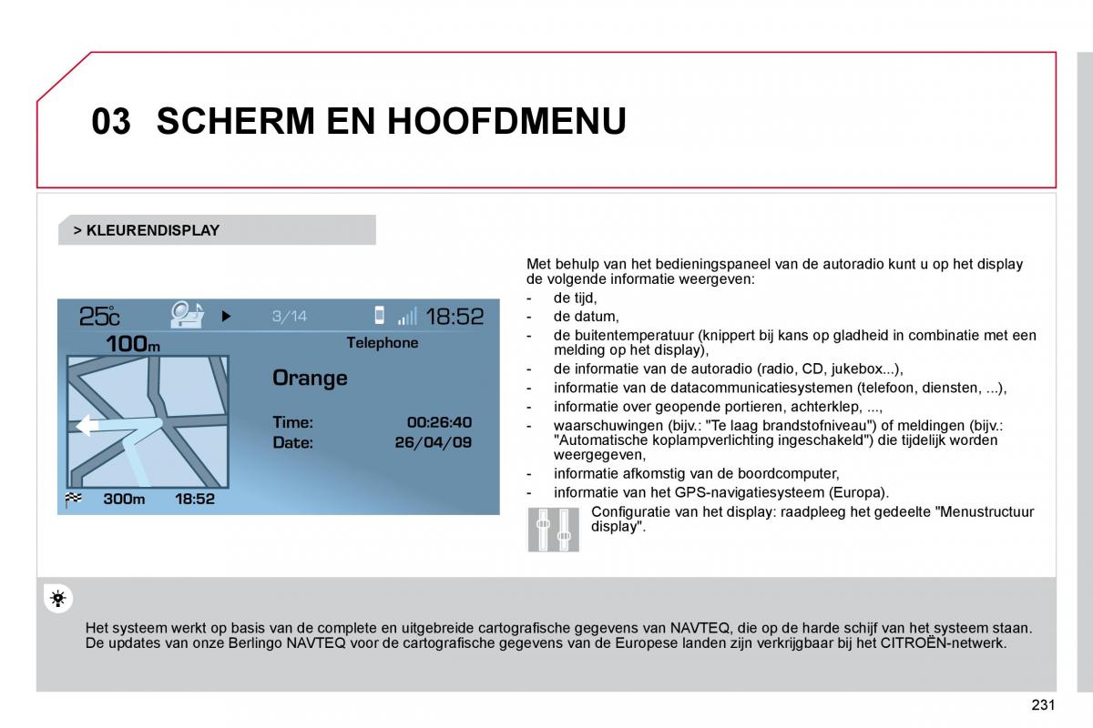 Citroen C4 Picasso I 1 owners manual handleiding / page 255