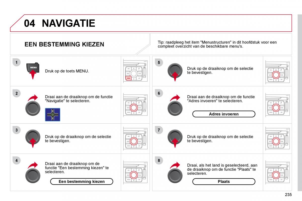 Citroen C4 Picasso I 1 owners manual handleiding / page 259