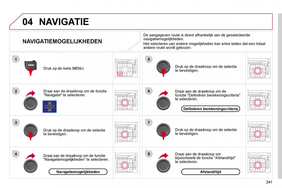 Citroen C4 Picasso I 1 owners manual handleiding / page 265