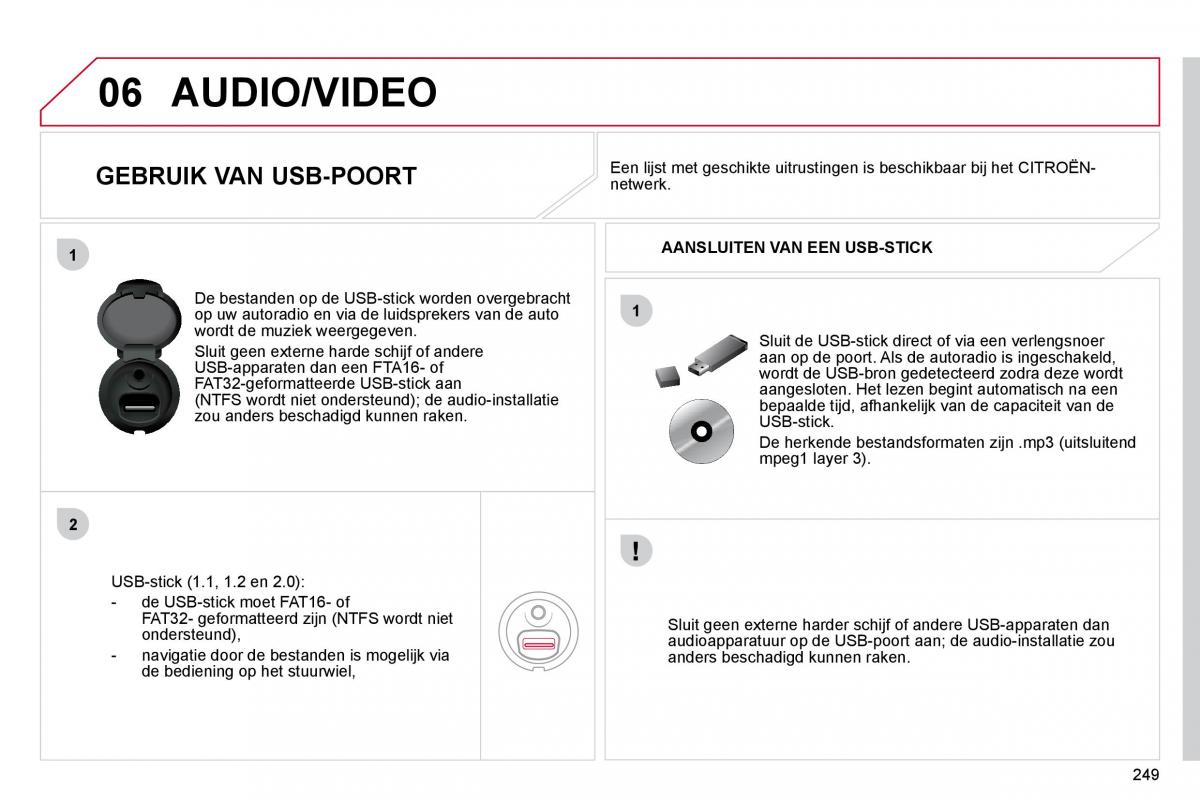 Citroen C4 Picasso I 1 owners manual handleiding / page 273