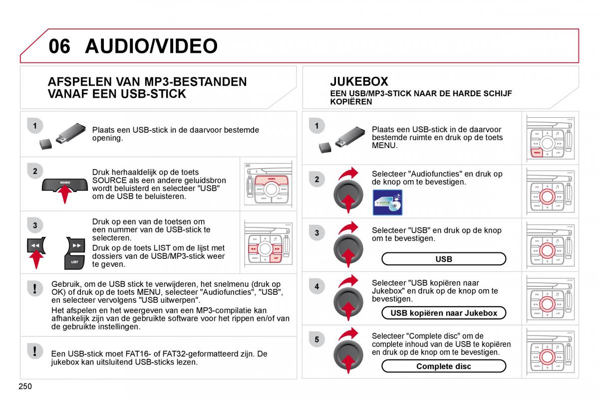 Citroen C4 Picasso I 1 owners manual handleiding / page 274