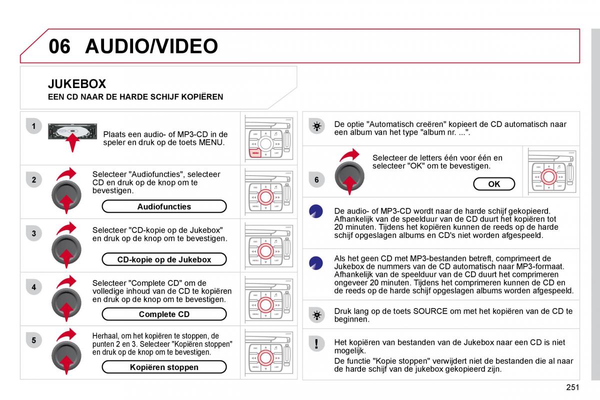 Citroen C4 Picasso I 1 owners manual handleiding / page 275