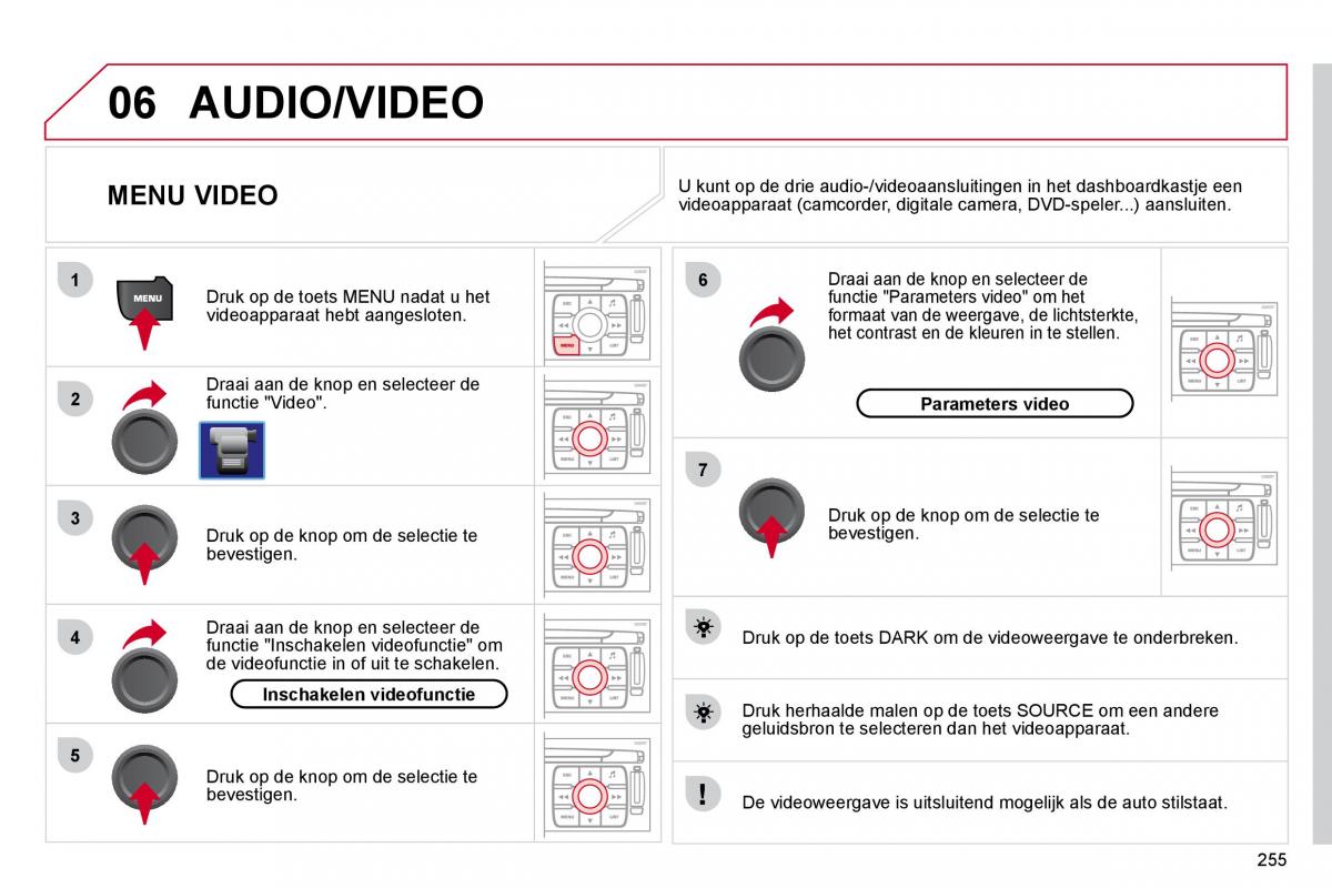 Citroen C4 Picasso I 1 owners manual handleiding / page 279