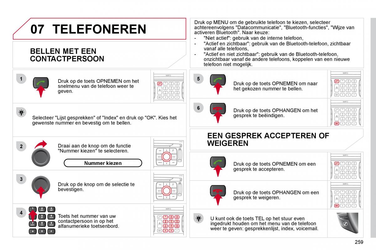 Citroen C4 Picasso I 1 owners manual handleiding / page 283