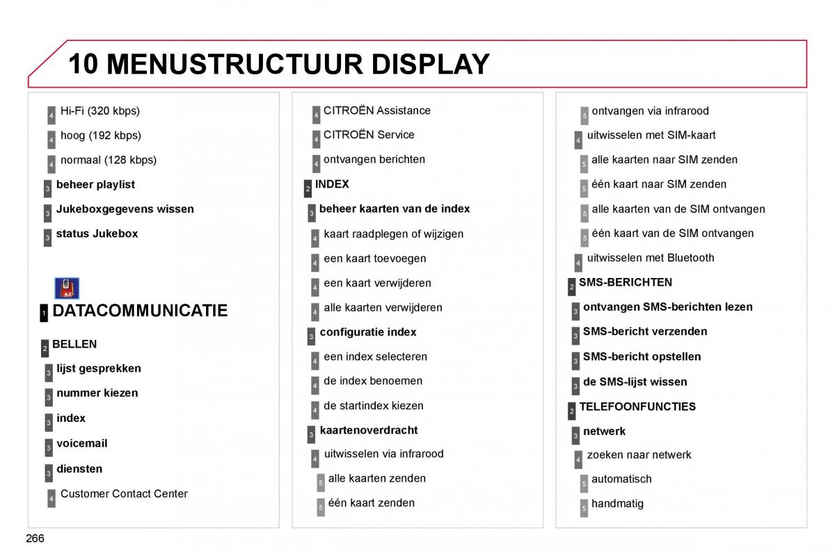 Citroen C4 Picasso I 1 owners manual handleiding / page 290