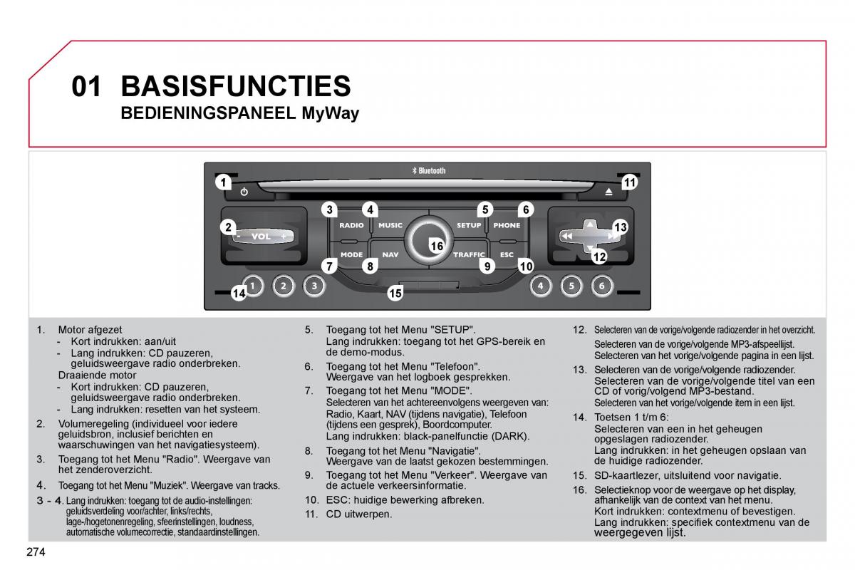 Citroen C4 Picasso I 1 owners manual handleiding / page 297