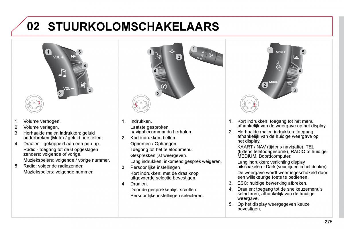 Citroen C4 Picasso I 1 owners manual handleiding / page 298