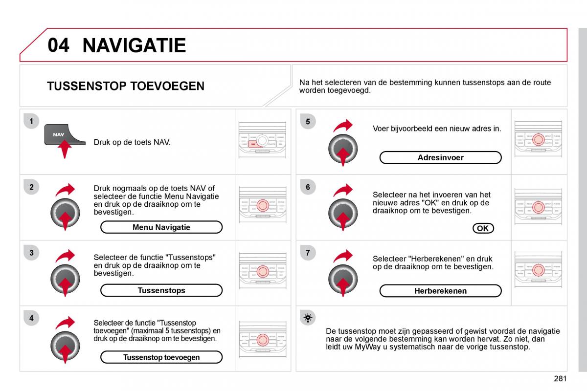 Citroen C4 Picasso I 1 owners manual handleiding / page 304