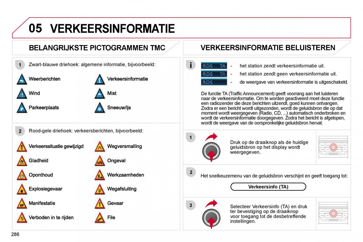 Citroen C4 Picasso I 1 owners manual handleiding / page 309