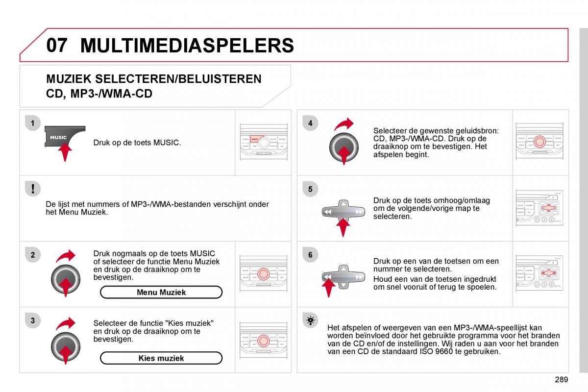 Citroen C4 Picasso I 1 owners manual handleiding / page 312