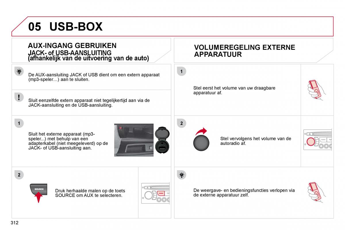 Citroen C4 Picasso I 1 owners manual handleiding / page 335