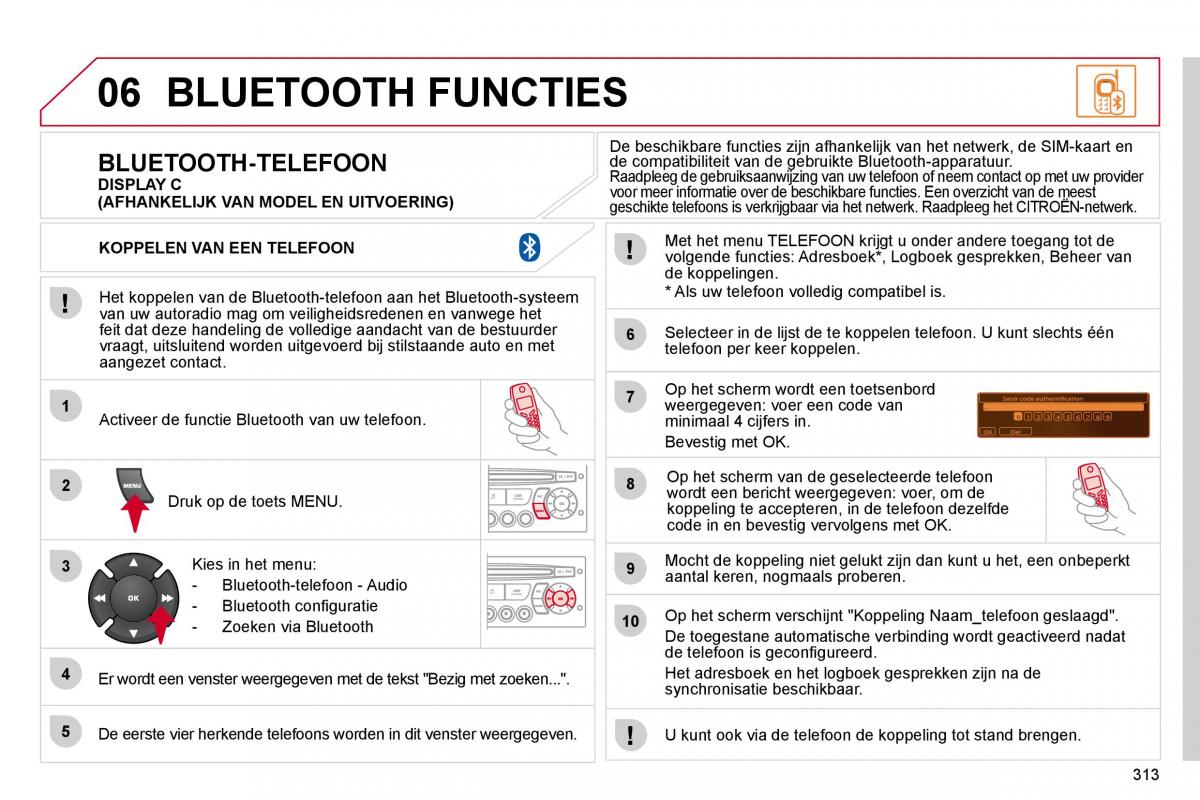 Citroen C4 Picasso I 1 owners manual handleiding / page 336