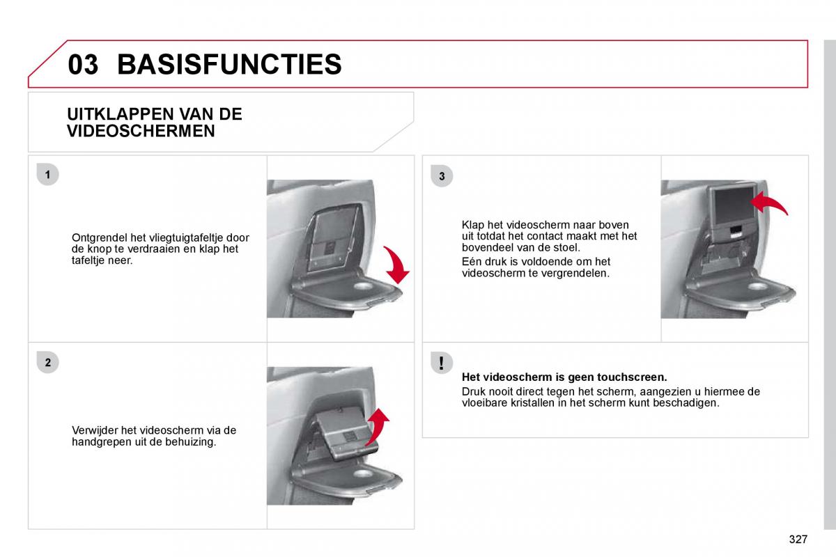 Citroen C4 Picasso I 1 owners manual handleiding / page 350