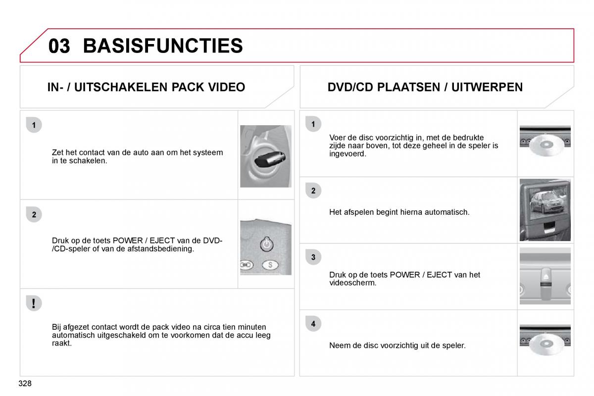 Citroen C4 Picasso I 1 owners manual handleiding / page 351