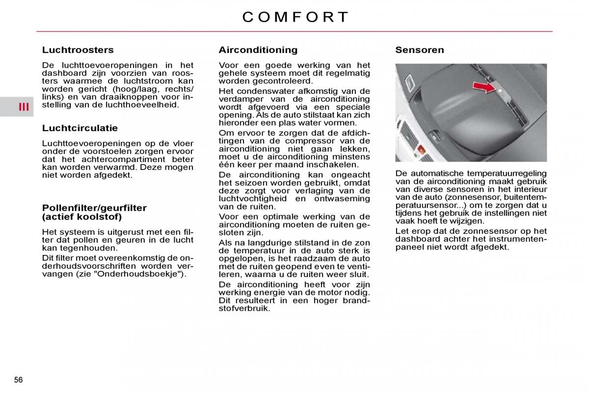 Citroen C4 Picasso I 1 owners manual handleiding / page 54