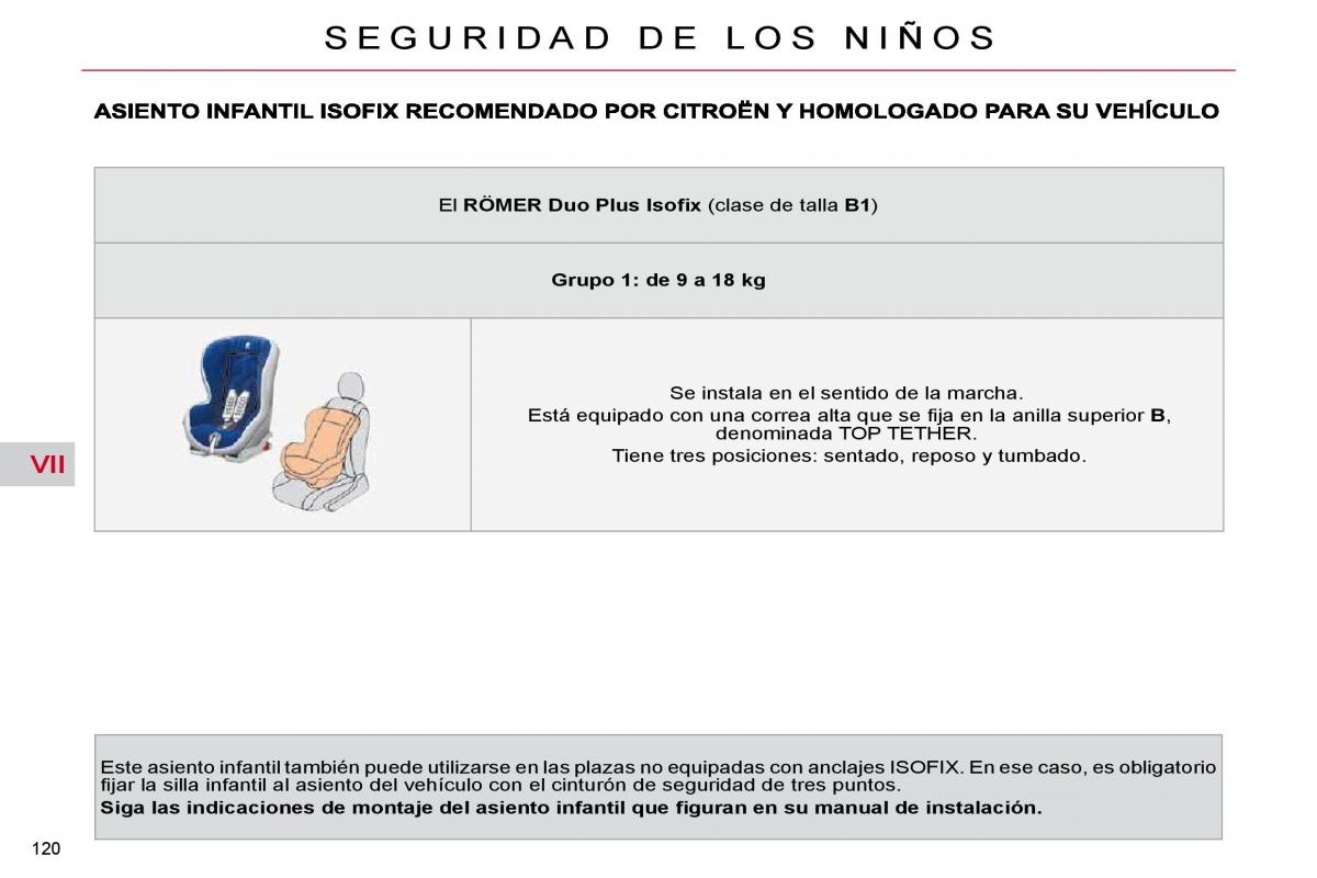 Citroen C4 Picasso I 1 owners manual manual del propietario / page 145