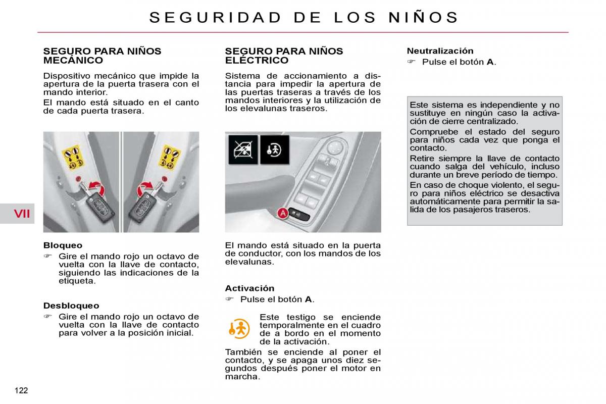 Citroen C4 Picasso I 1 owners manual manual del propietario / page 147