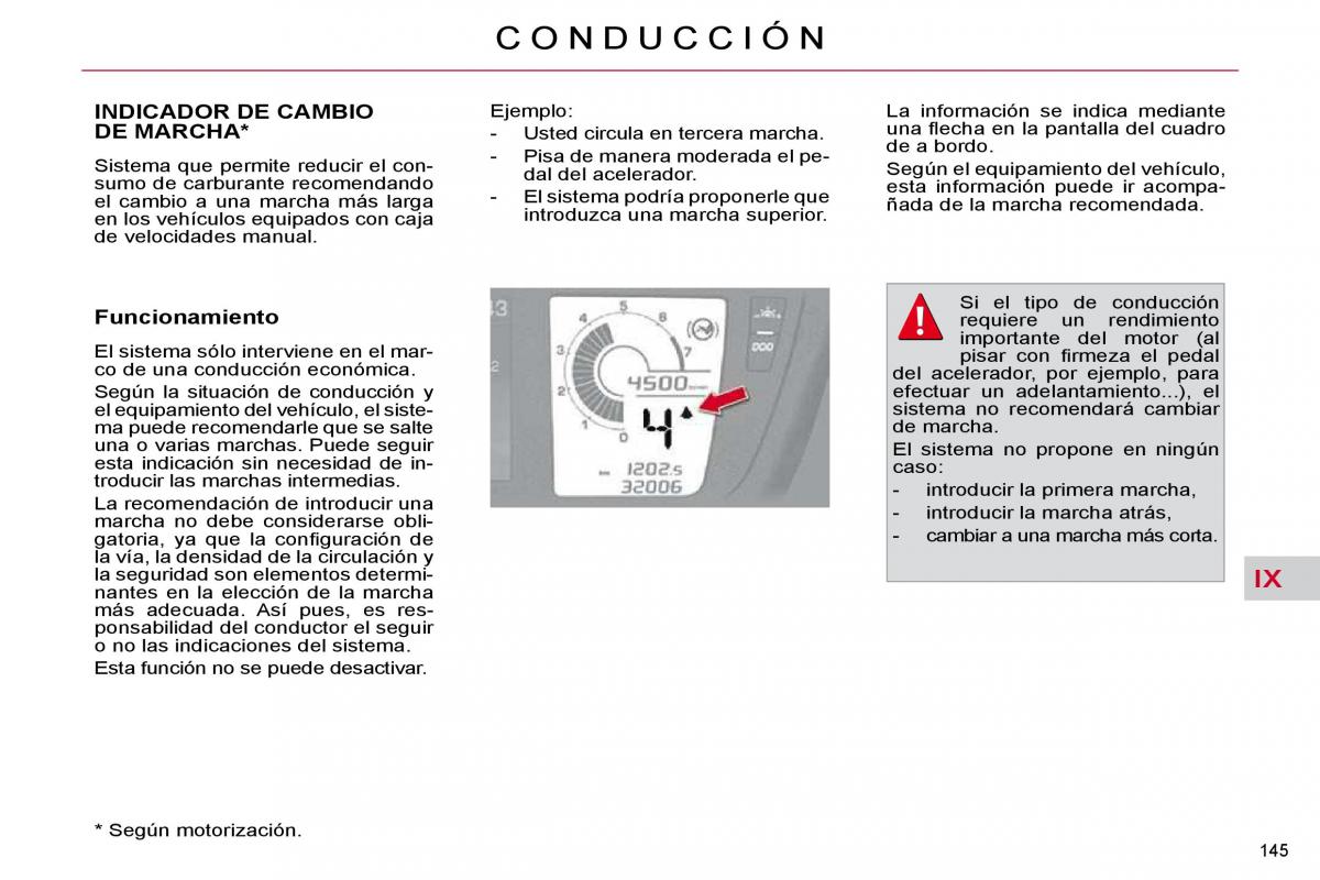 Citroen C4 Picasso I 1 owners manual manual del propietario / page 171