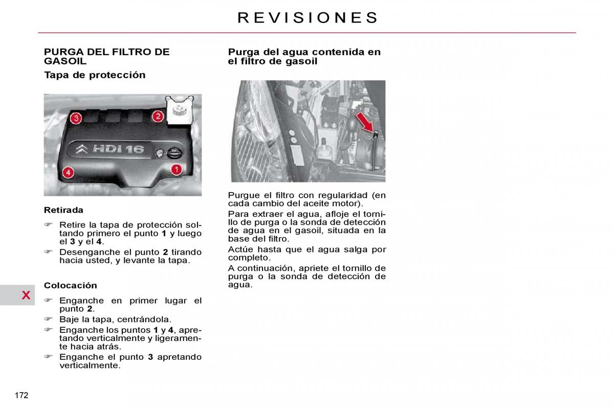 Citroen C4 Picasso I 1 owners manual manual del propietario / page 197