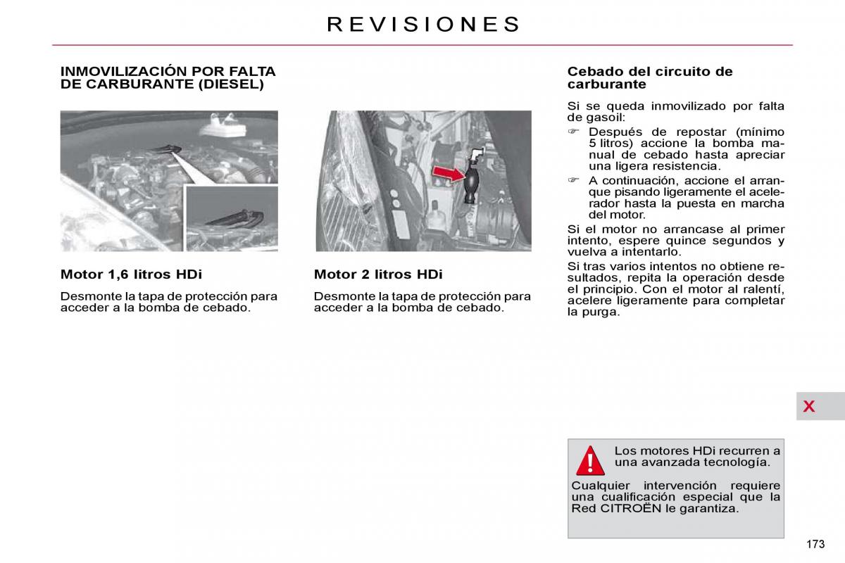 Citroen C4 Picasso I 1 owners manual manual del propietario / page 198