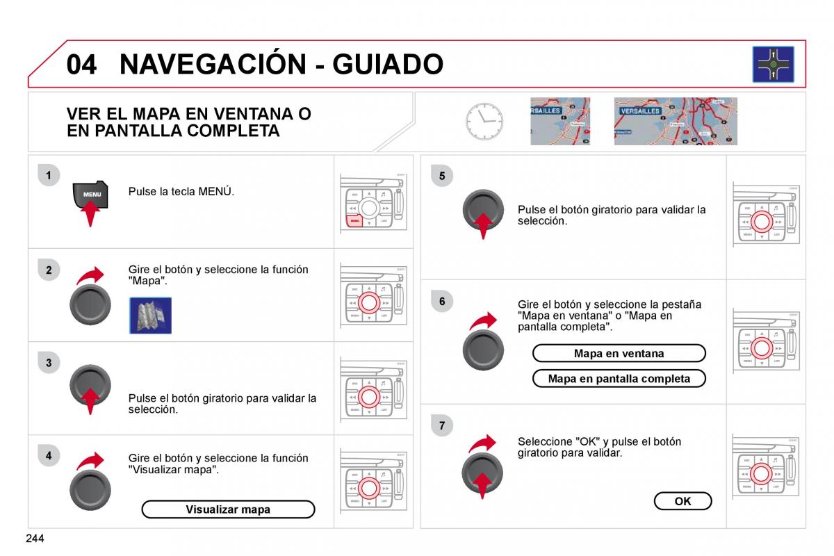 Citroen C4 Picasso I 1 owners manual manual del propietario / page 270