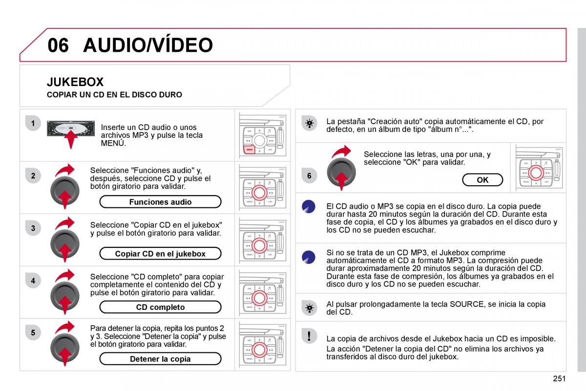 Citroen C4 Picasso I 1 owners manual manual del propietario / page 277