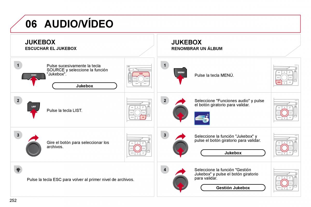 Citroen C4 Picasso I 1 owners manual manual del propietario / page 278