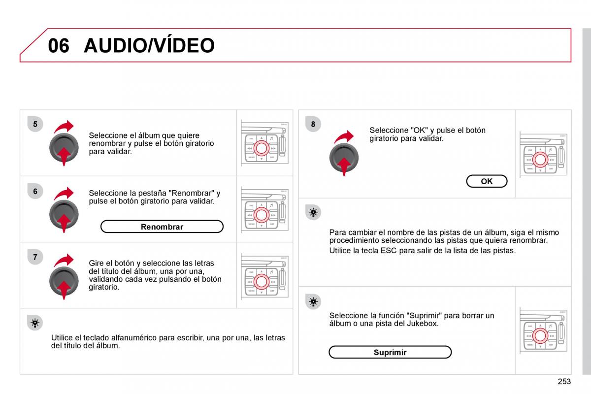 Citroen C4 Picasso I 1 owners manual manual del propietario / page 279