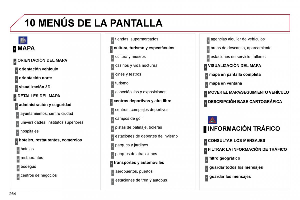 Citroen C4 Picasso I 1 owners manual manual del propietario / page 290