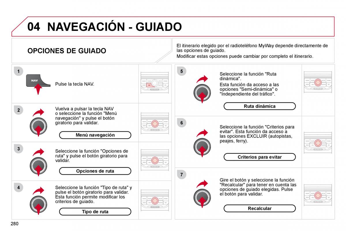 Citroen C4 Picasso I 1 owners manual manual del propietario / page 305