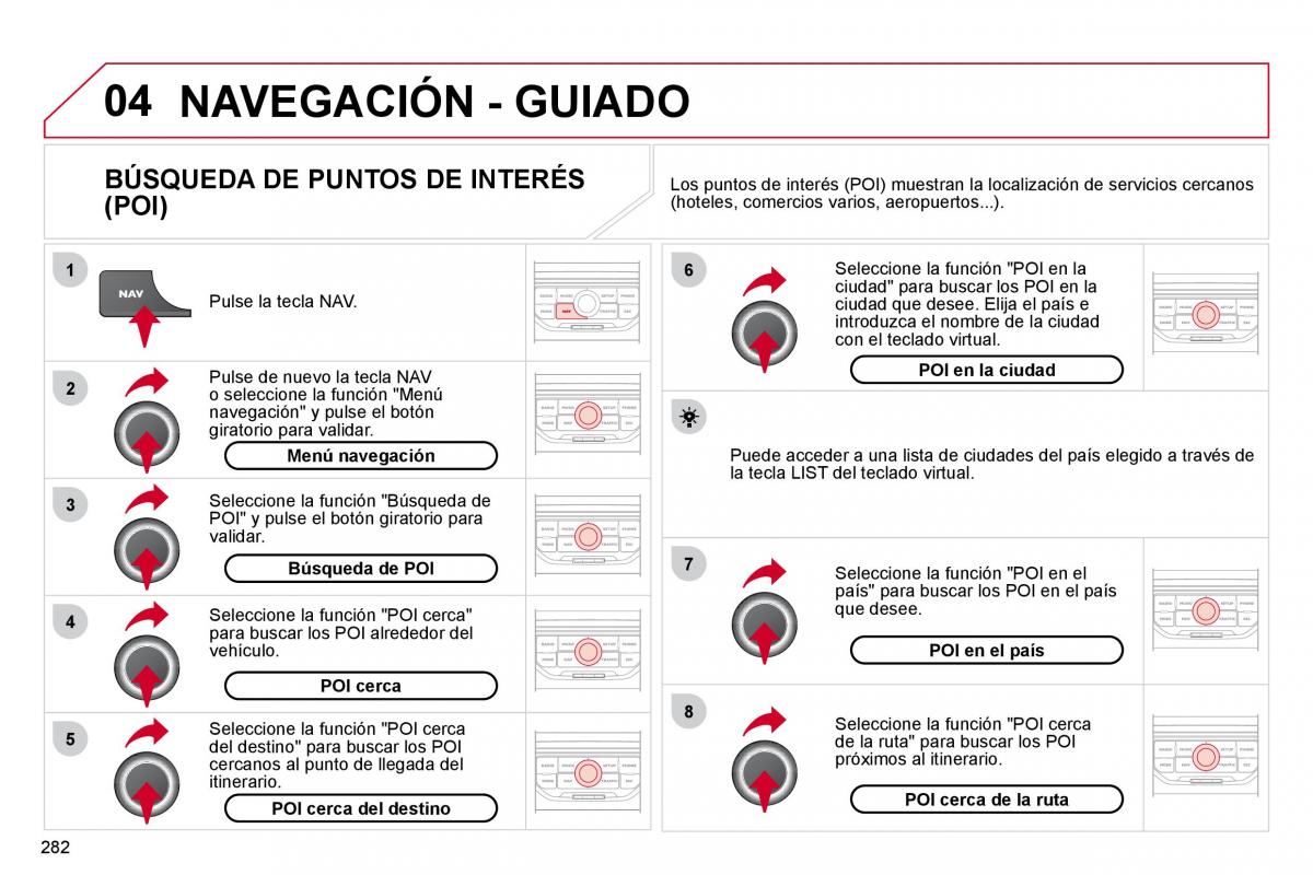 Citroen C4 Picasso I 1 owners manual manual del propietario / page 307