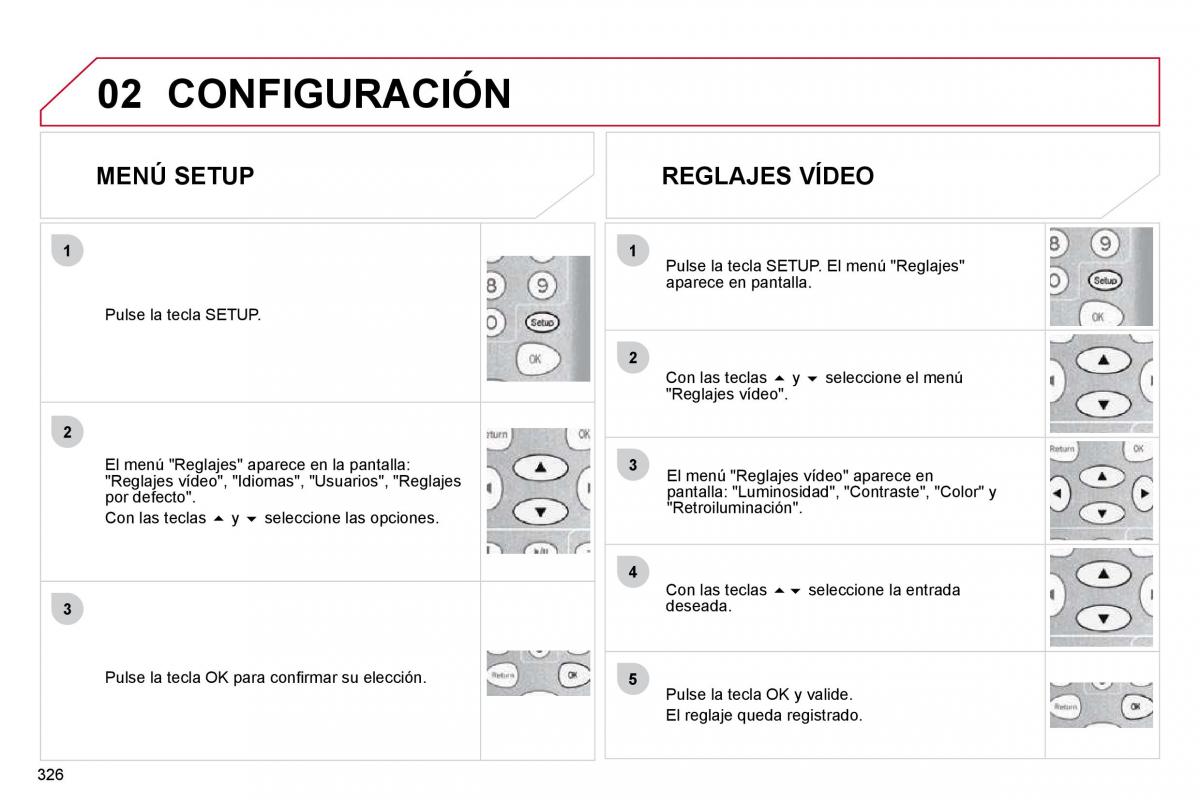 Citroen C4 Picasso I 1 owners manual manual del propietario / page 351