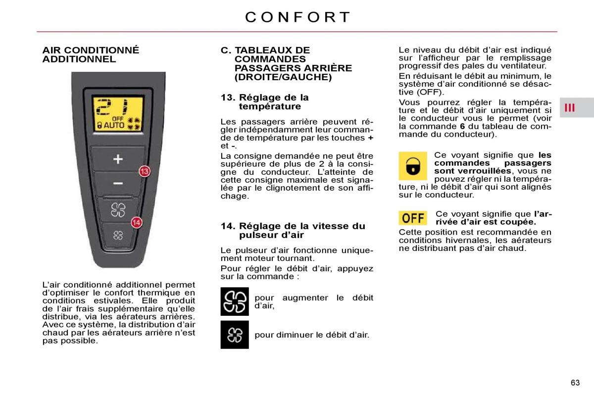 Citroen C4 Picasso I 1 owners manual manuel du proprietaire / page 55