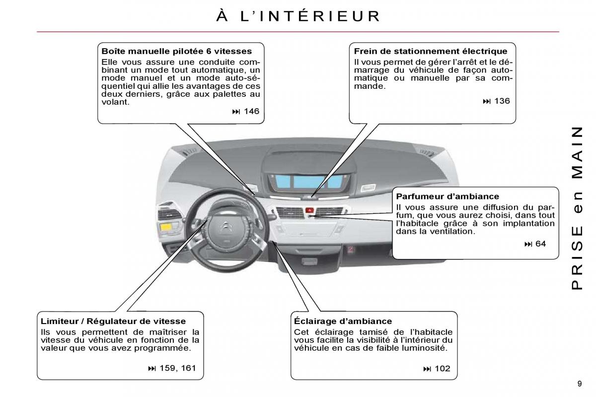 Citroen C4 Picasso I 1 owners manual manuel du proprietaire / page 6