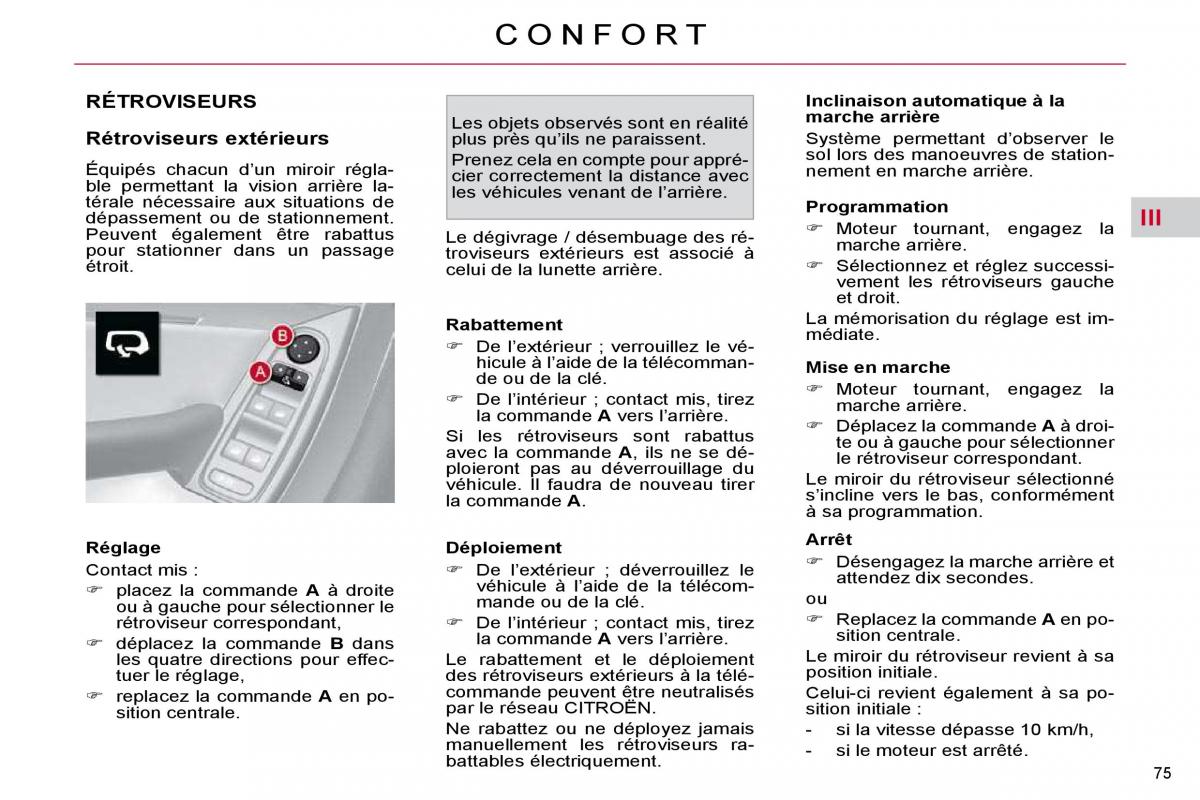 Citroen C4 Picasso I 1 owners manual manuel du proprietaire / page 66