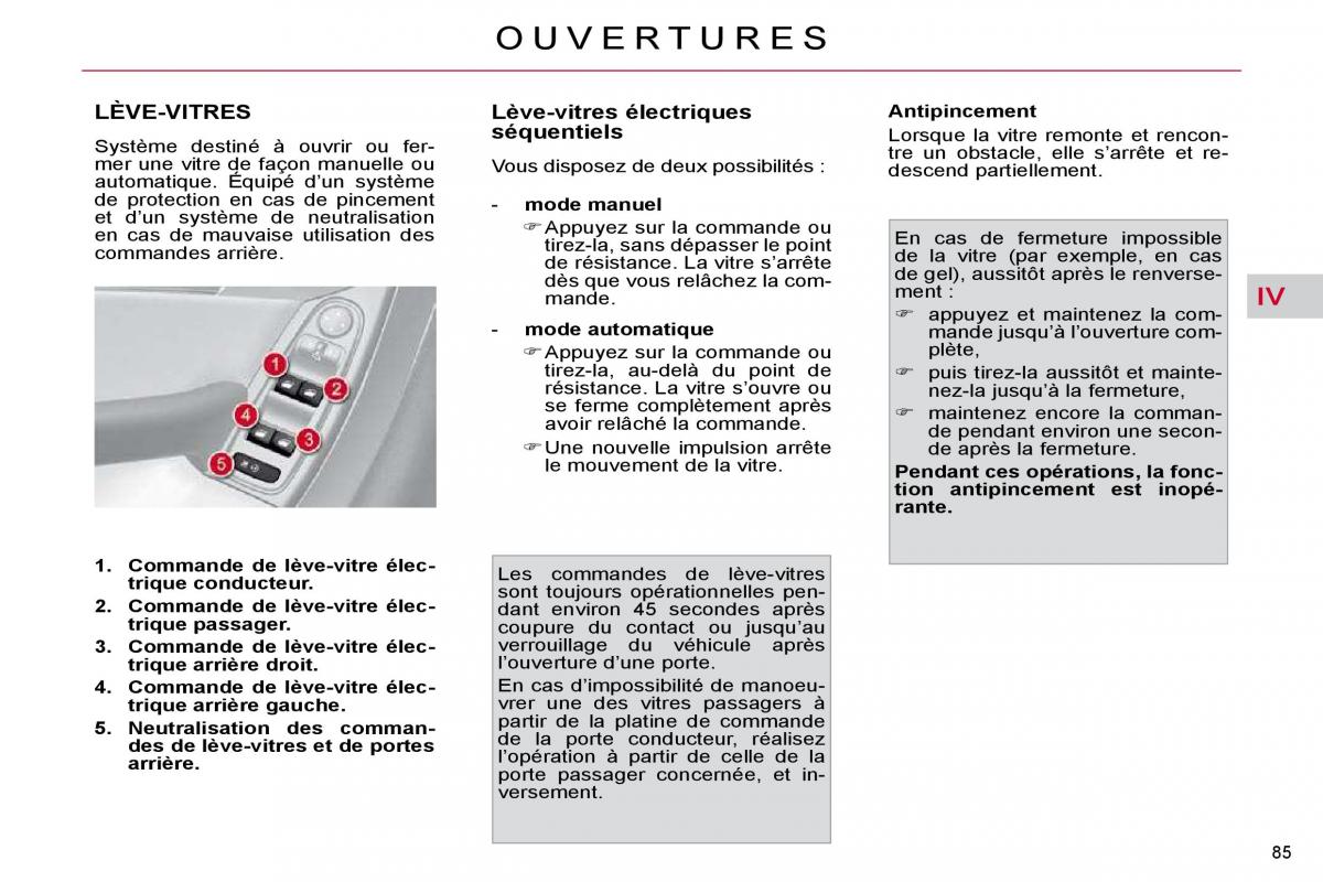 Citroen C4 Picasso I 1 owners manual manuel du proprietaire / page 80