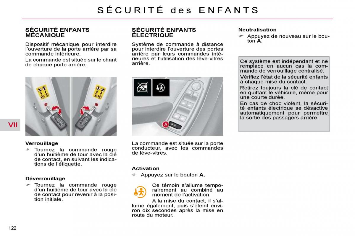 Citroen C4 Picasso I 1 owners manual manuel du proprietaire / page 127