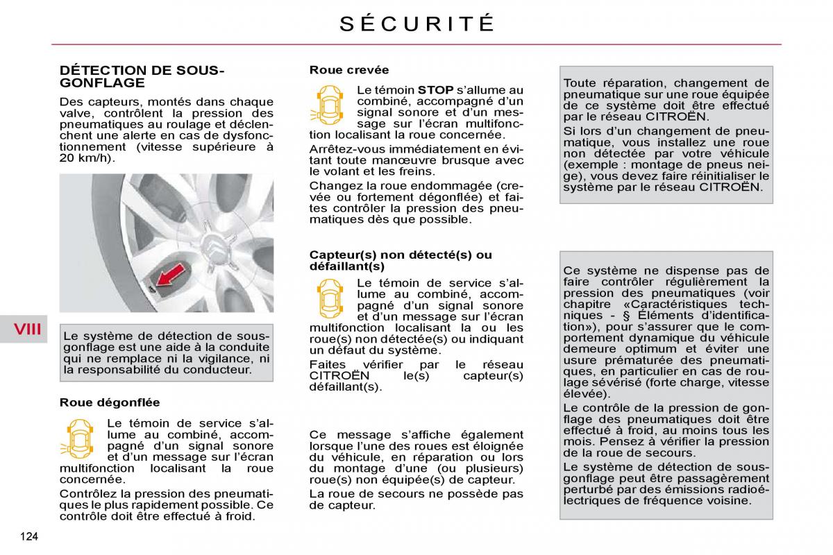 Citroen C4 Picasso I 1 owners manual manuel du proprietaire / page 129